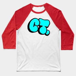 CT Throwie (Blue/Black) Baseball T-Shirt